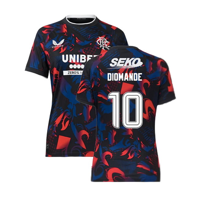 2024-2025 Rangers Third Shirt (Womens) (Diomande 10)-SoccerKits Hub | Buy Soccer Jerseys Online